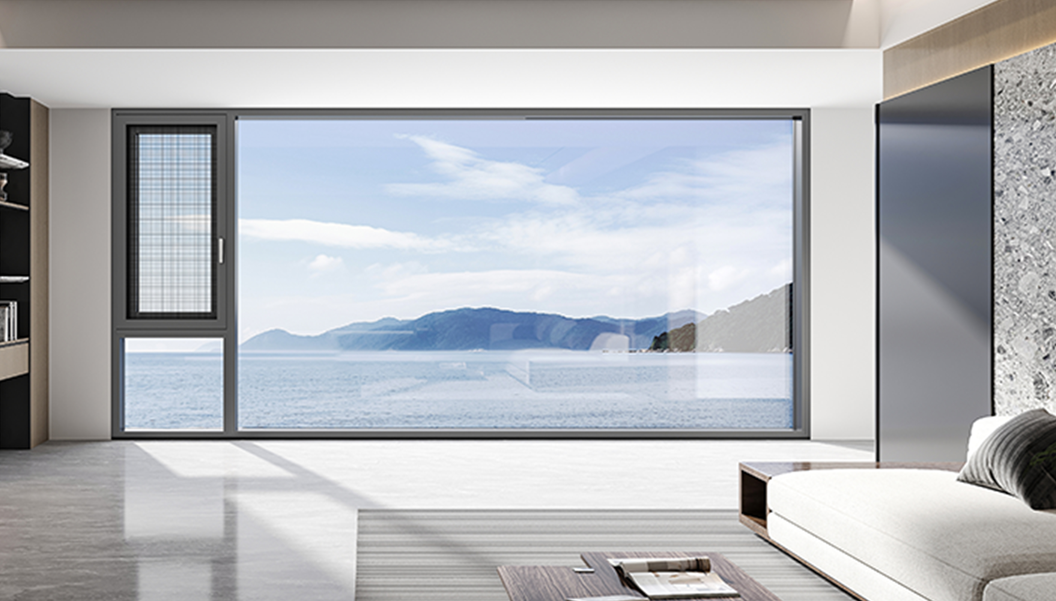 佛羅倫薩Pro窗紗一體平開(kāi)窗