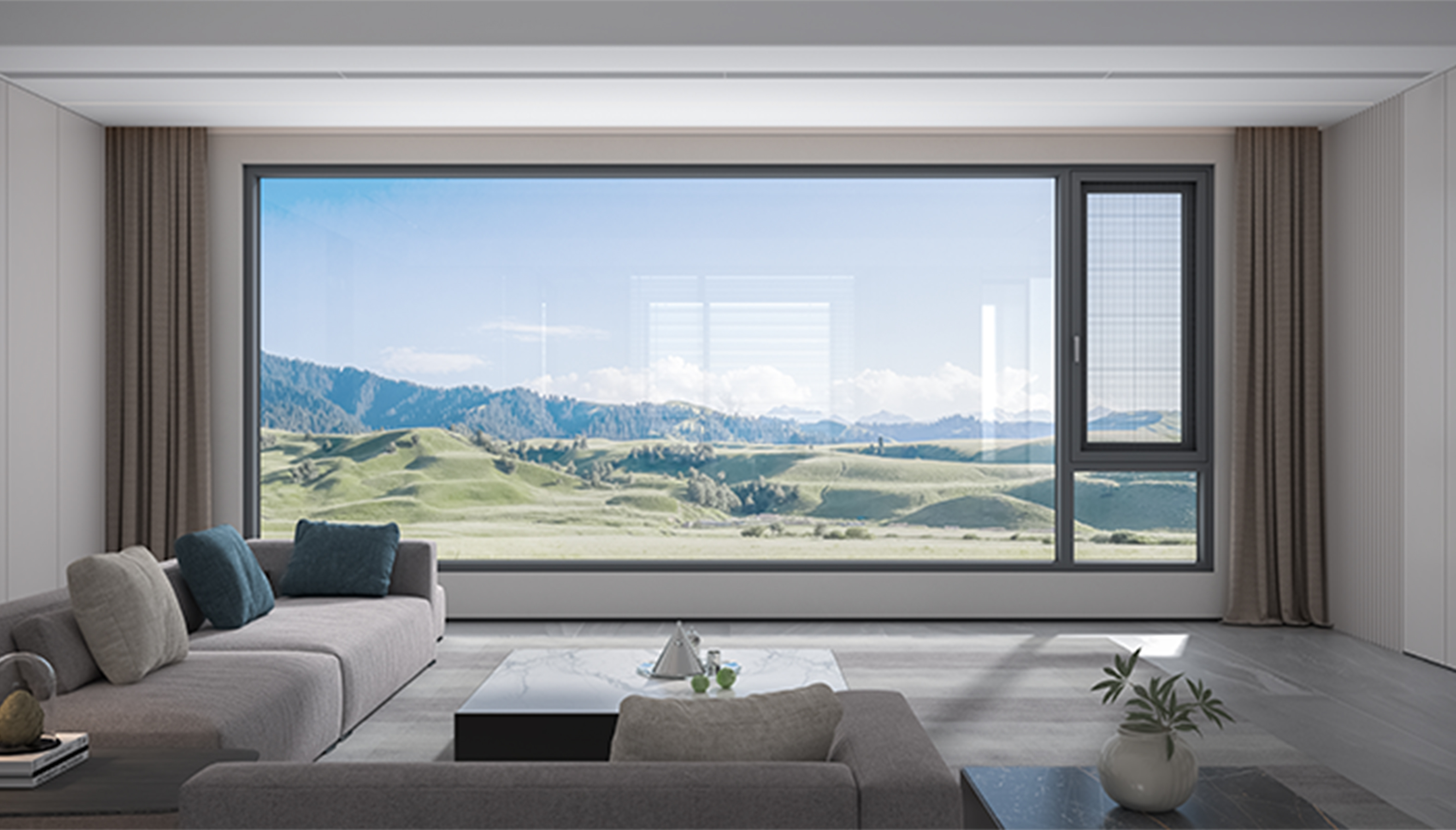 佛羅倫薩Max窗紗一體平開窗