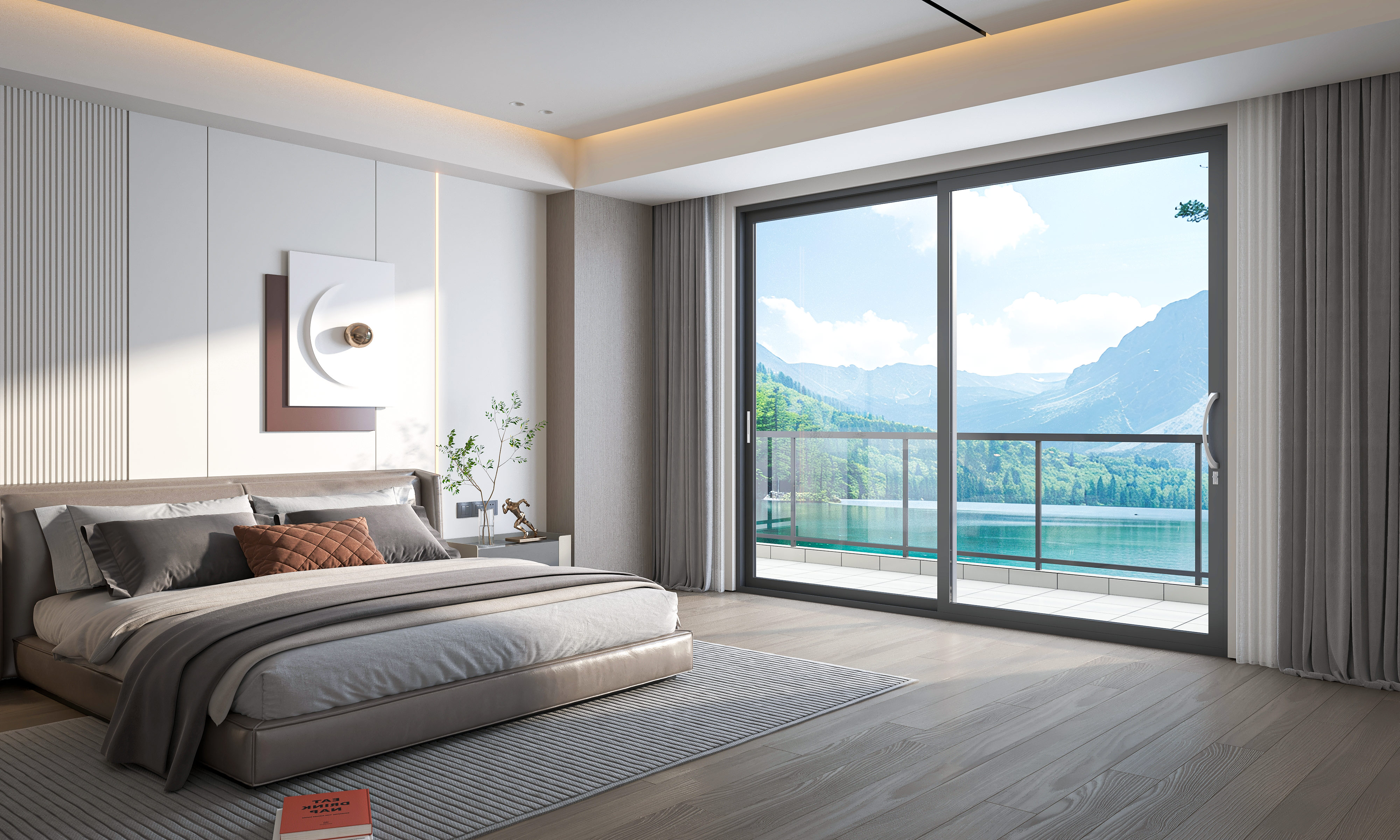 云境85Pro推拉門側(cè)面效果圖